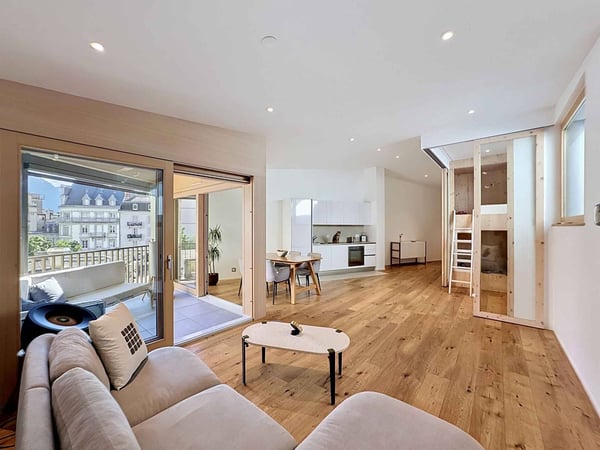 2.5 pièces Style Loft avec Loggia - Ultra Centré 3