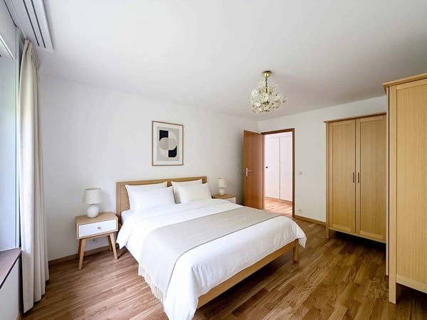 Au dernier étage - Grand 3.5 pièces sur 1 niveau de 79 m2 + balcon 9