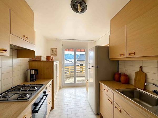 Au dernier étage - Grand 3.5 pièces sur 1 niveau de 79 m2 + balcon 6
