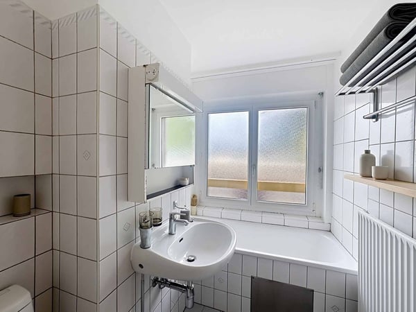 Au dernier étage - Grand 3.5 pièces sur 1 niveau de 79 m2 + balcon 12