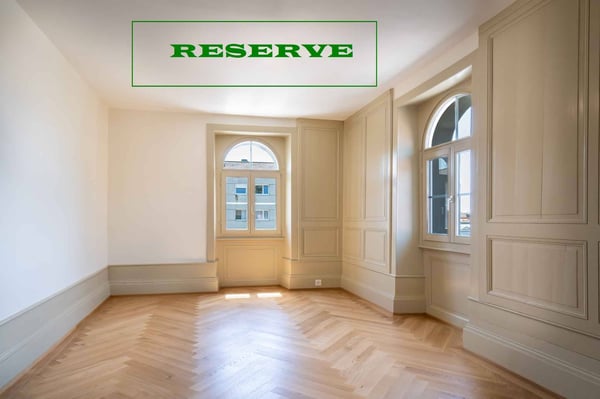 Dernier étage - Spacieux 3.5 pces 99 m2 + combles dans un immeuble ancien rénové