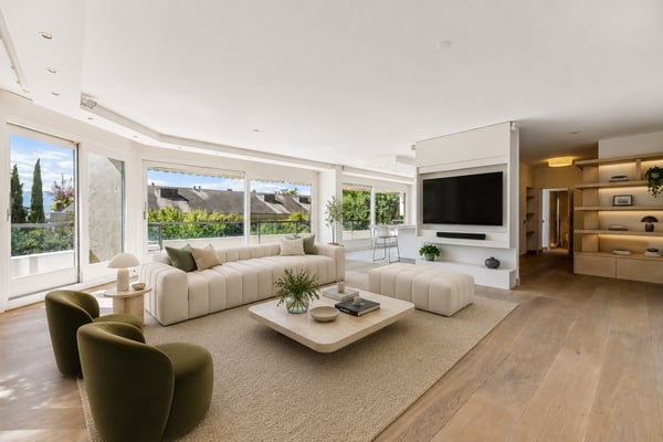 Rare appartement en duplex avec jardin privatif au coeur de Champel 2