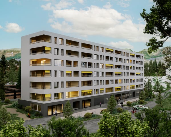 Surface commerciale de 136.40 m2 environ à Versoix 20