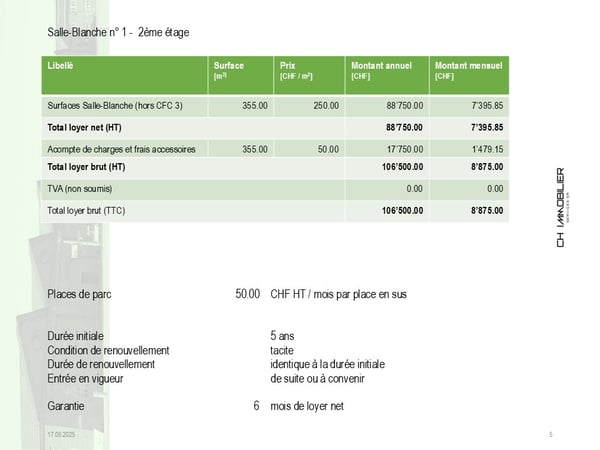 Salle blanche et espace industriel moderne de 430 m² à Neuchâtel 5