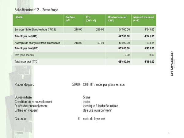 Salle blanche et espace industriel moderne de 118 m² à Neuchâtel 5