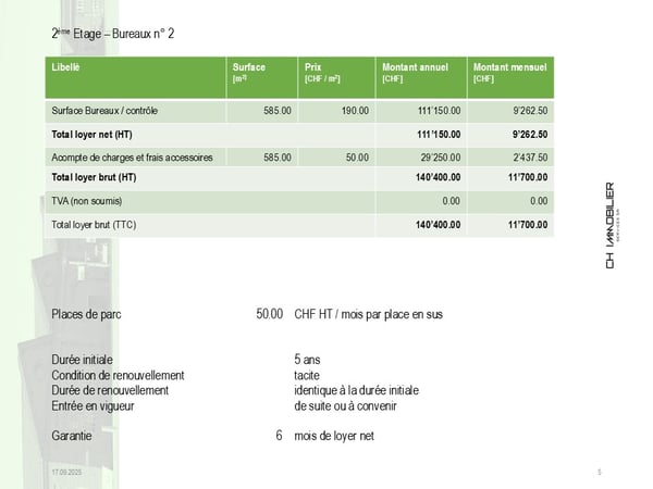 Bureaux spacieux de 710 m² sur les hauts de Neuchâtel 5