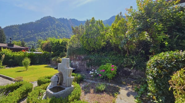 Freistehendes 1 ½-Zimmer-Einfamilienhaus mit Traumsicht auf den Walensee und wunderschönem Garten 9