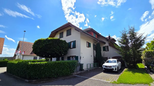 Wohnen wie im Einfamilienhaus - grosse 1 ½-Zimmer-Dachwohnung mit Cheminée und Gartenanteil 5