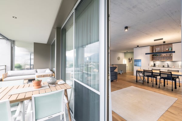Moderne 3 ½-Zimmer-Duplex-Wohnung an atemberaubender Aussichtslage in Uptown (Stoffel) Mels SG 10