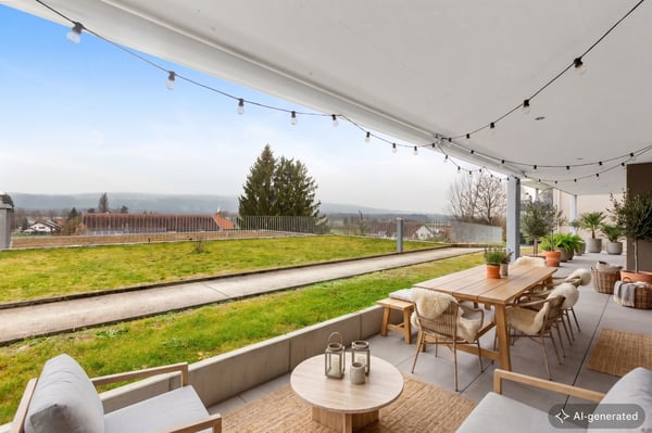 Panorama, Ruhe und Wohnqualität auf höchstem Niveau - Exklusive 5.5 Zi 12