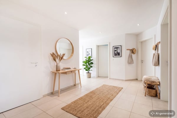 Terrassenwohnung mit Wintergarten und 100 m2 Aussenfläche - Wohnen wie 3