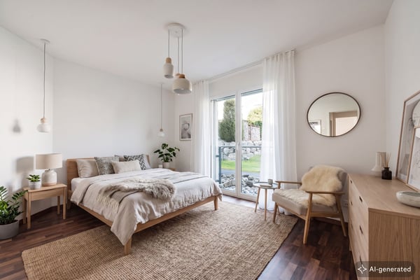 Terrassenwohnung mit Wintergarten und 100 m2 Aussenfläche - Wohnen wie 7