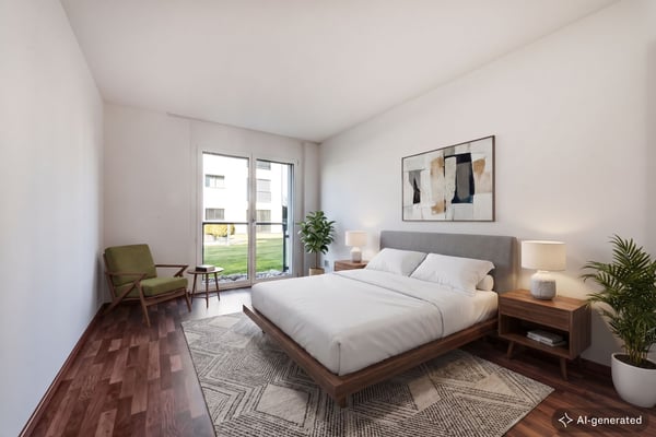 Terrassenwohnung mit Wintergarten und 100 m2 Aussenfläche - Wohnen wie 8