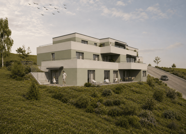 Grosszügige 6.5 Zimmer-Terrassen-Wohnung mit Weitsicht 2