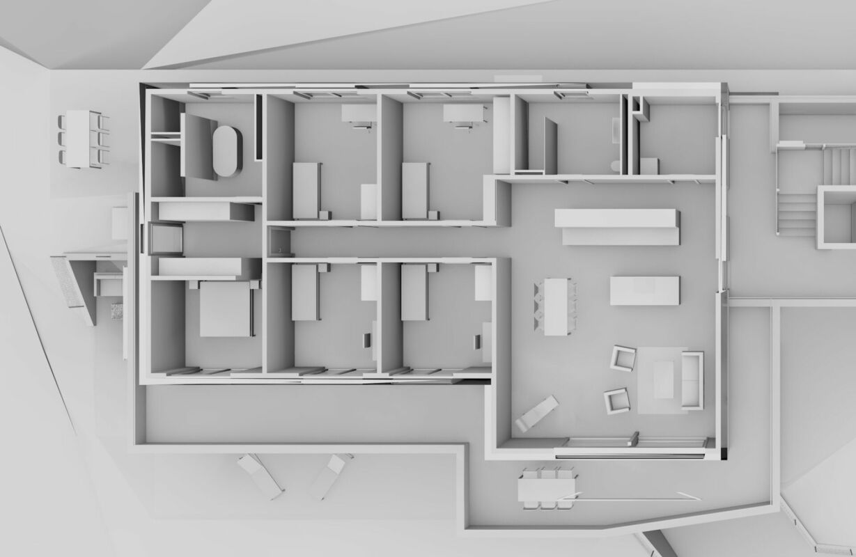 Grosszügige 6.5 Zimmer-Terrassen-Wohnung mit Weitsicht
