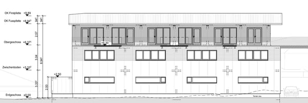 Gewerbehallen (mit Büro) mit Parkplatz in Leuk zu vermieten 2