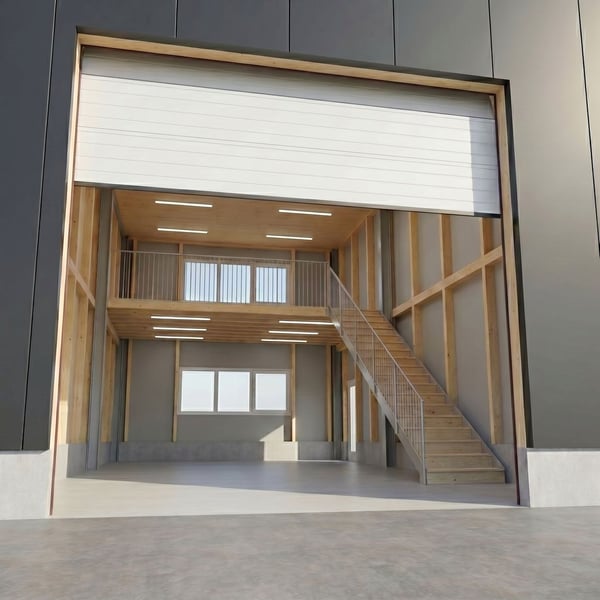 Gewerbehallen mit Mezzanine (Büro) in Leuk zu verkaufen 2