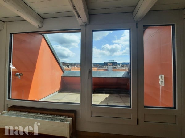 Grand logement au centre-ville avec terrasse 10