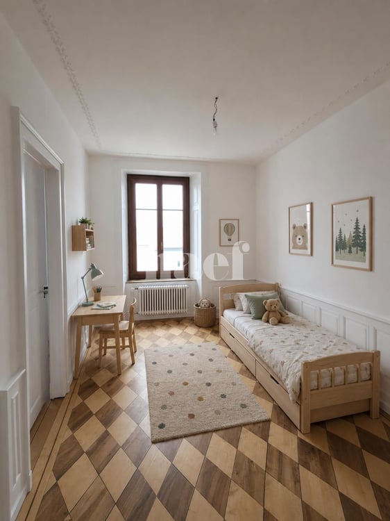 Appartement de 3 pièces avec cachet rénové 4