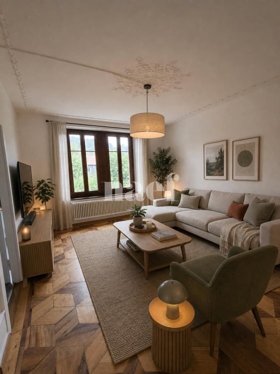Appartement de 3 pièces avec cachet rénové 3