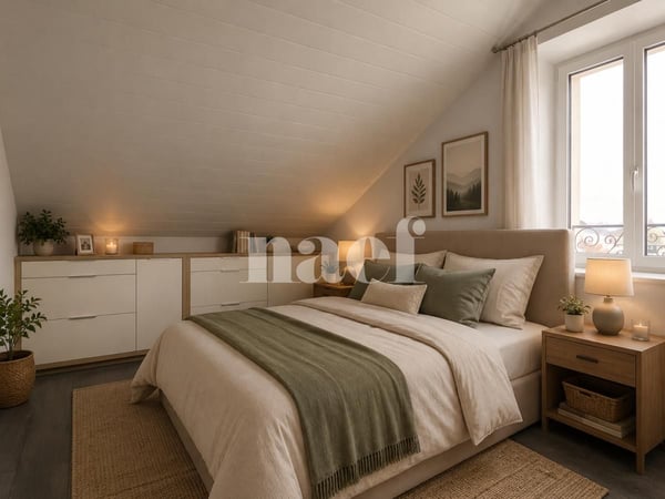 Appartement de 3 pièces au 3ème étage sans ascenseur 2