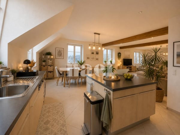 A louer magnifique appartement spacieux de 3.5 pièces 2