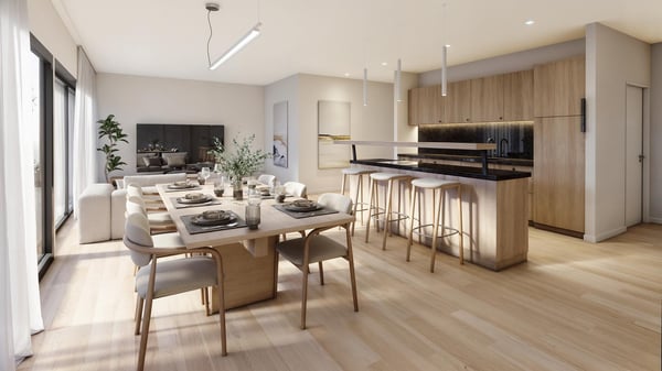 Attique 1.5 pces avec grande terrasse 1