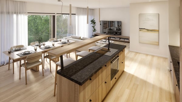 Attique 1.5 pces avec grande terrasse 11