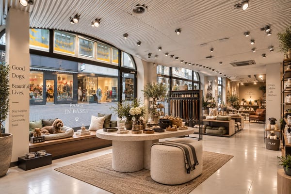 Maximale Sichtbarkeit dank 180 Schaufensterfront an der Gerbergasse 7