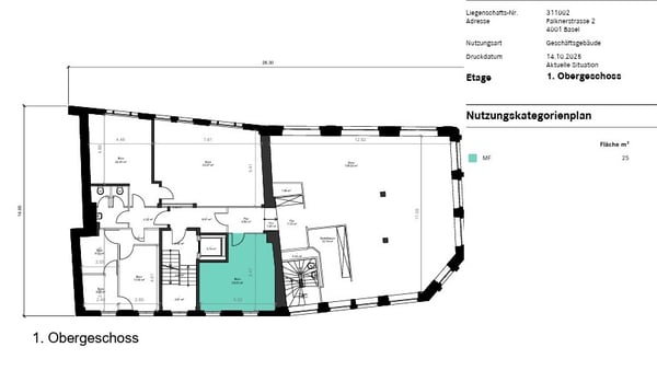 Maximale Sichtbarkeit dank 180 Schaufensterfront an der Gerbergasse 10