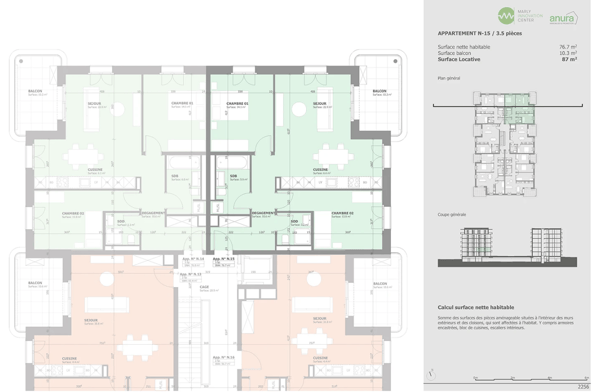 Appartement neuf de 3.5 pièces à louer à Marly 9