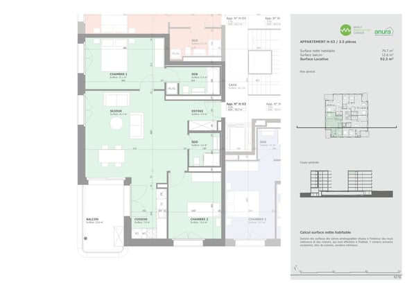 Appartement neuf de 3.5 pièces en attique ! 8