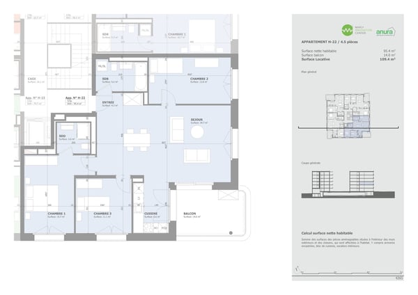 Exceptionnel appartement de 3.5 pièces à louer à Marly ! 11