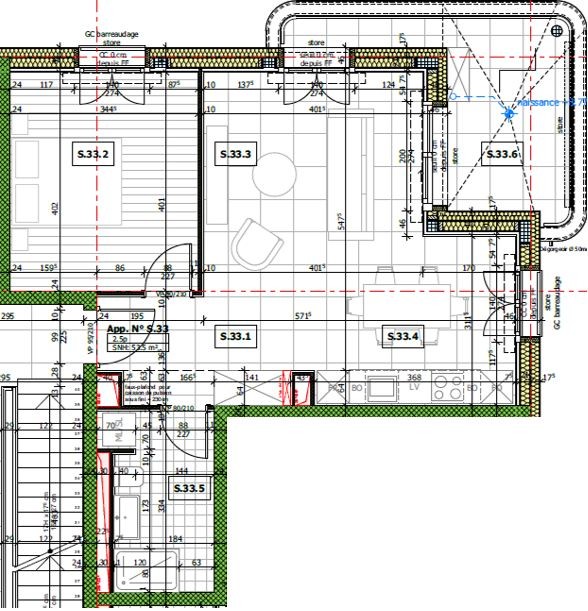 Magnifique appartement de 2.5 pièces à Marly ! 6