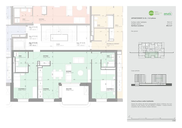 Exceptionnel appartement de 3.5 pièces à louer à Marly ! 9