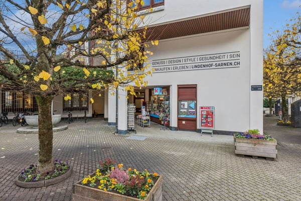 Ihr Geschäft mitten in Sarnen im Lindenhof 3