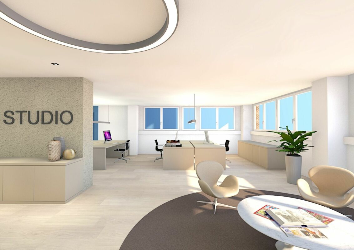 Flexible Gewerbe-/Büroflächen im Erdgeschoss