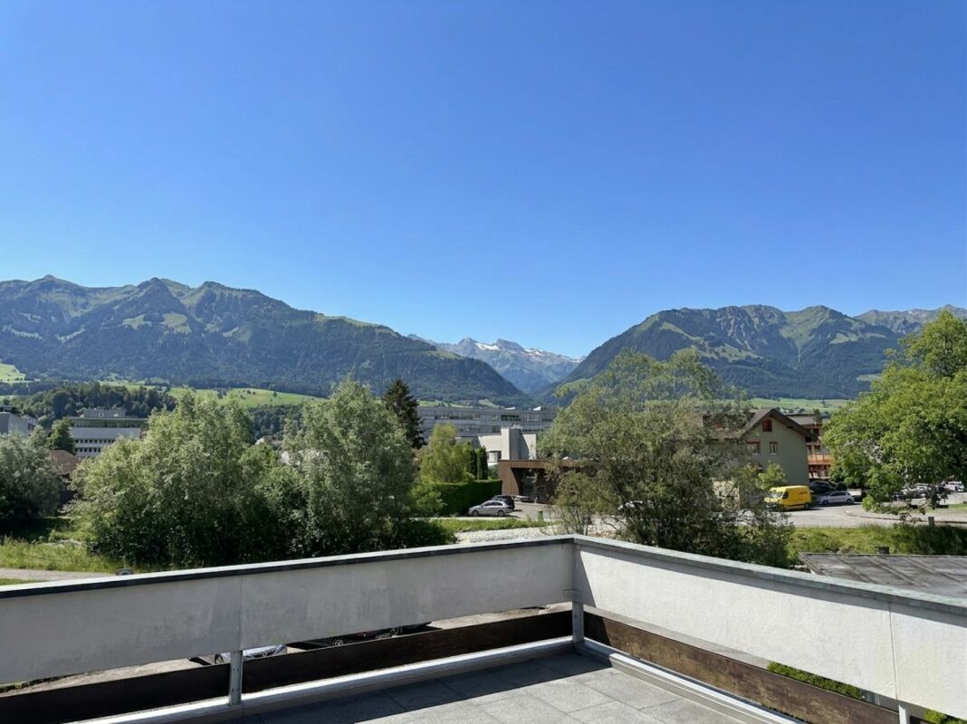 Tolle Attika-Wohnung mit grosser Terrasse und Weitsicht