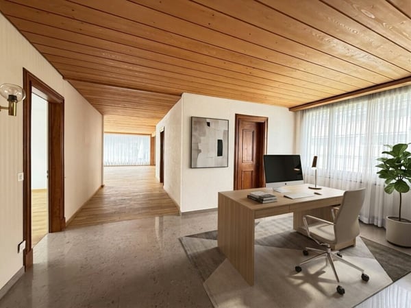 Tolle Attika-Wohnung mit grosser Terrasse und Weitsicht 7