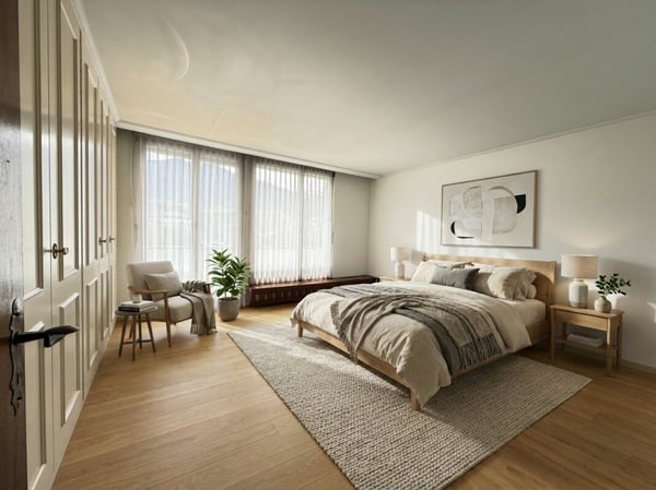Tolle Attika-Wohnung mit grosser Terrasse und Weitsicht 9