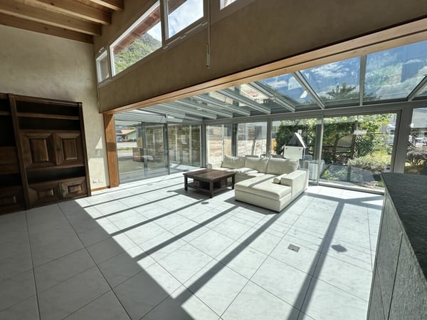 Villa avec écurie pour chevaux à Dorénaz 11