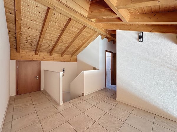 Magnifique attique plein sud avec grande terrasse sur Evionnaz 10