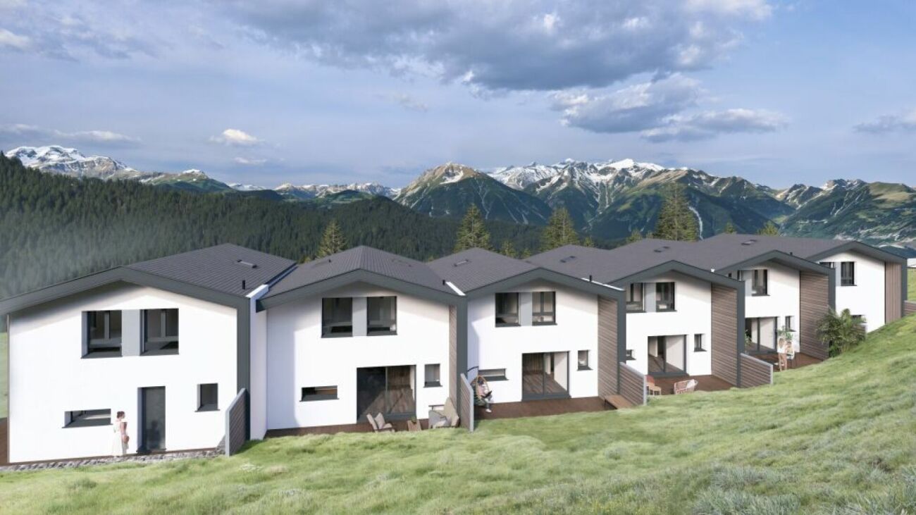 Magnifique villas jumelées à Vex - LOT6