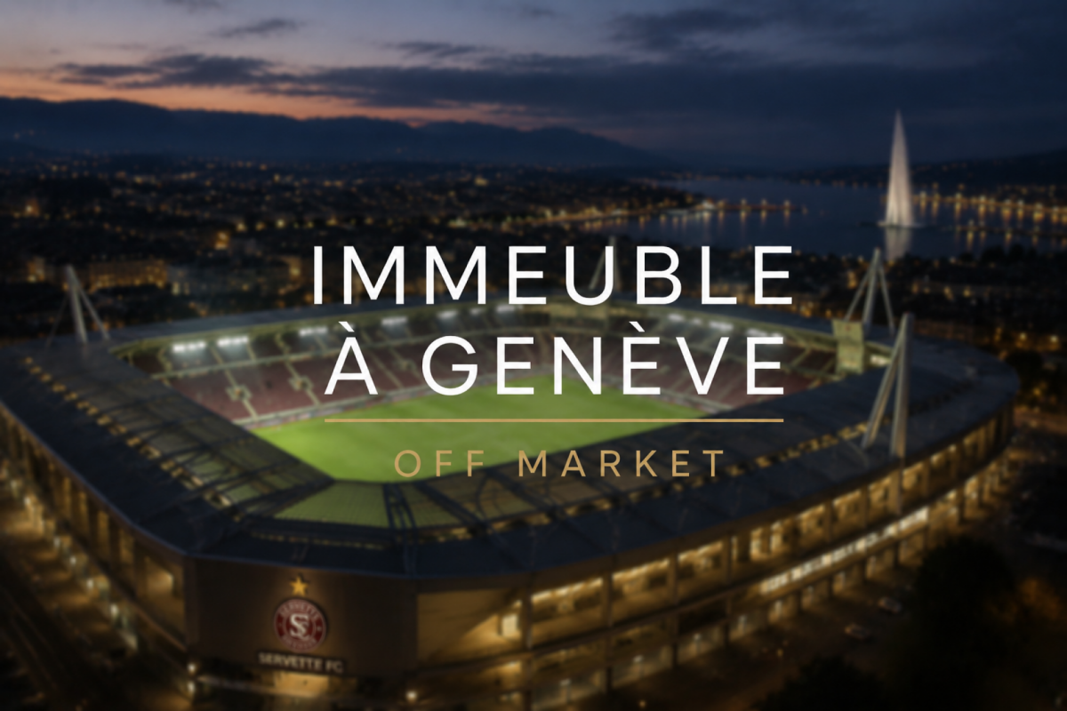 Immeuble de 4 appartements à vendre à Genève