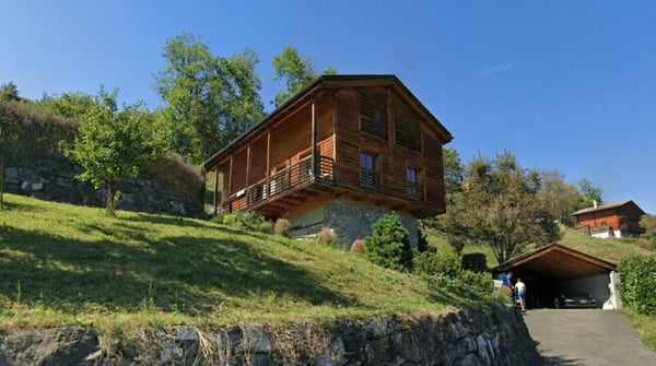 Chalet d'architecte avec vue imprenable