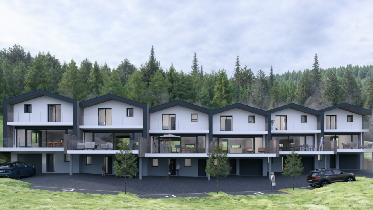 Magnifique villas jumelées à Vex - LOT3