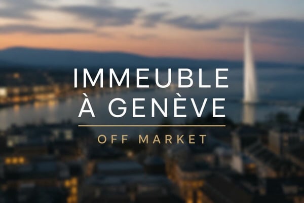 Immeuble de 4 appartements à vendre à Genève 4