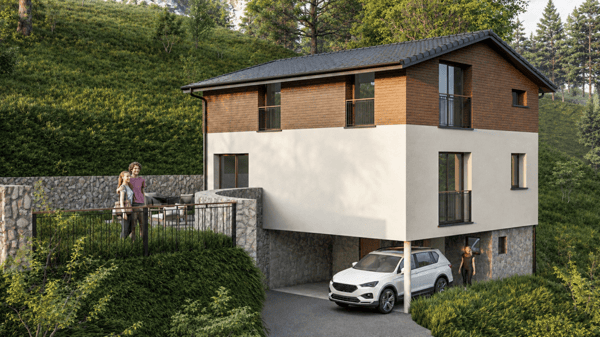 Villa individuelle neuve à Collombey-Muraz (Les Neyres) 2