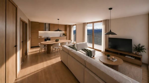 Villa mitoyenne contemporaine de 4.5 pièces à Salins 4