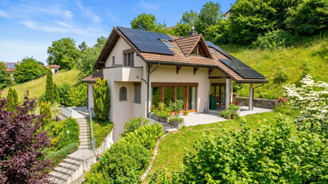 Ein Paradies im Grünen mit einzigartigem Panoramablick